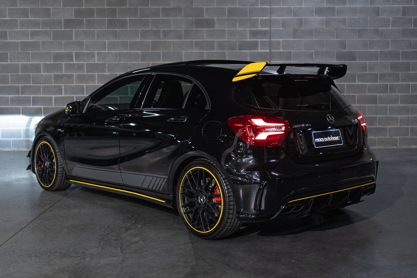 2017 Mercedes-Benz A45 AMG Yellow Night Edition